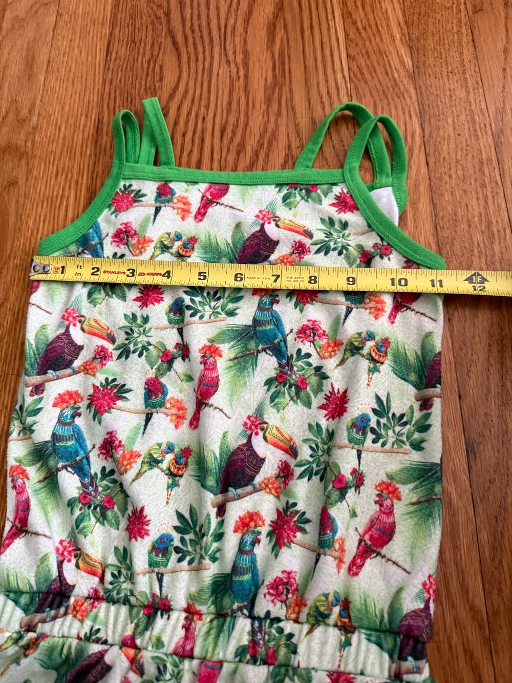American Girl Leas rainforest pajamas XS 6 - Picture 3 of 6